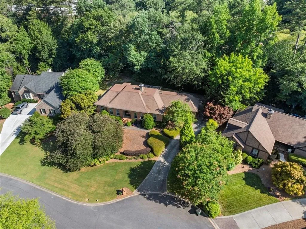 View of drone / aerial view