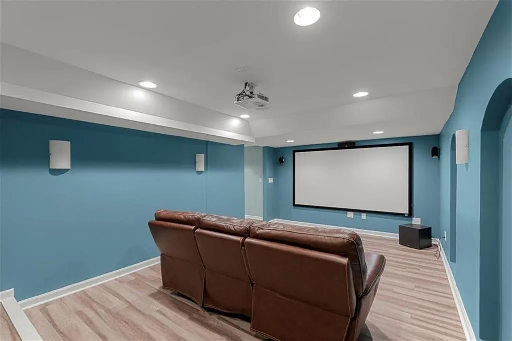 Home theater room