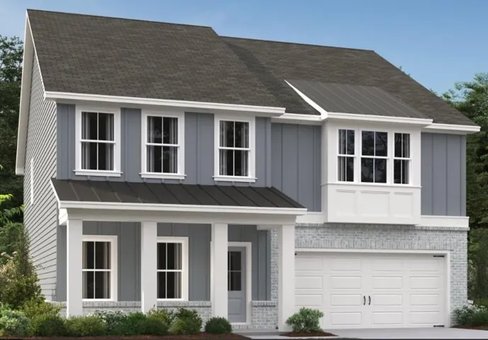 The Hampstead a gorgeous Traditional home that features 5 Bedrooms/4 Full Baths.  You will love the Open Concept!