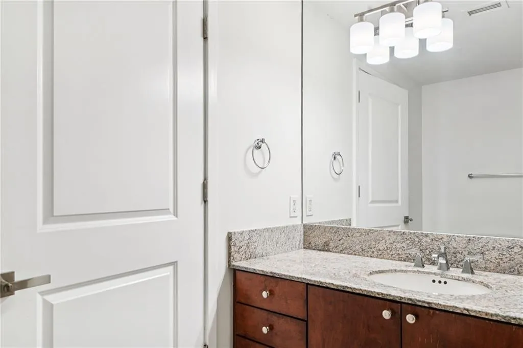 Half bath featuring vanity
