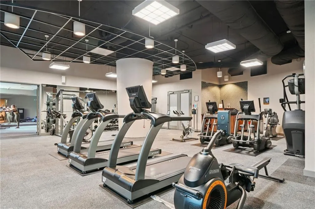 View of exercise room