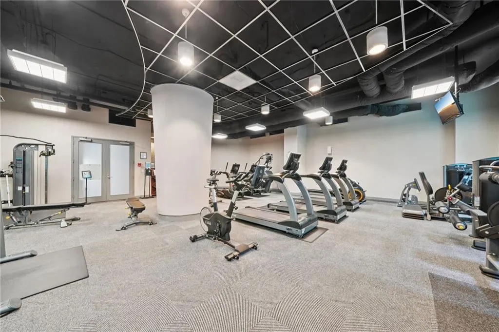 View of gym