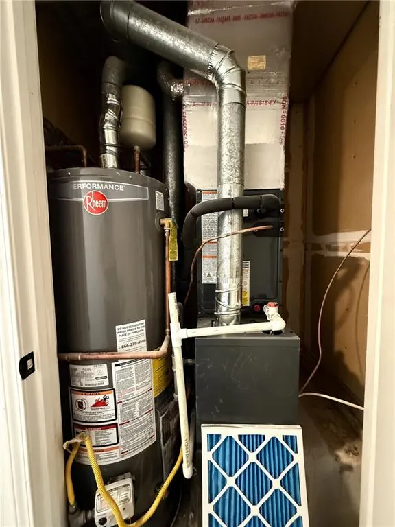 Brand new hot water heater and HVAC system