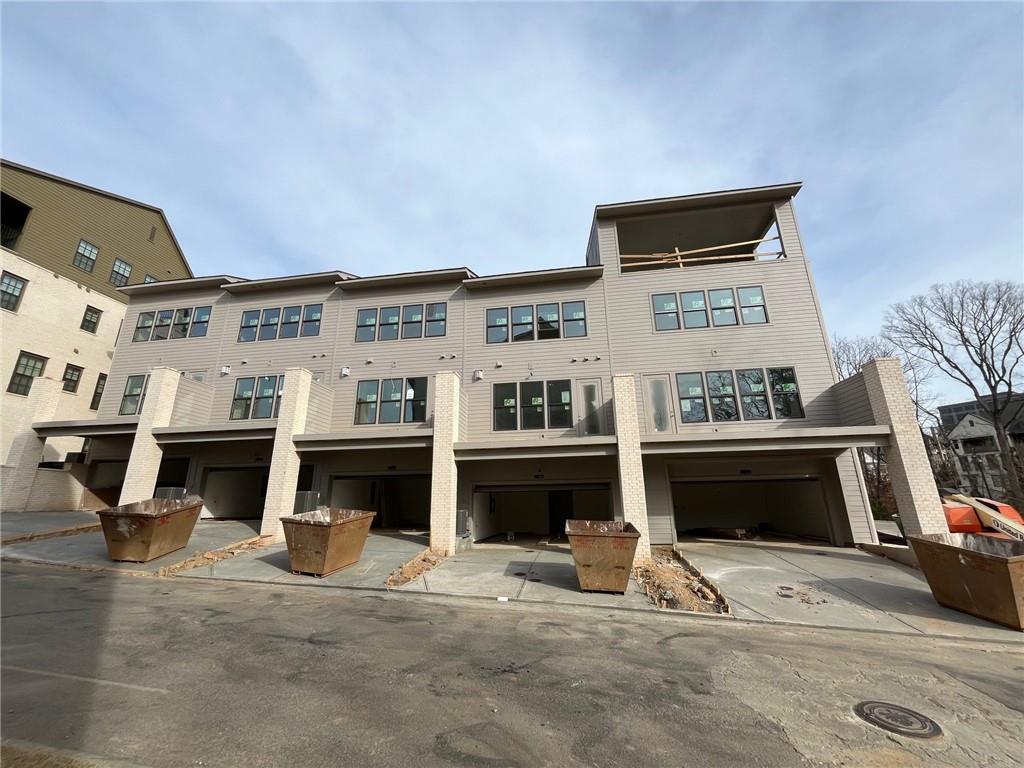 Enjoy the two car private garage with 2 additional parking spots on private driveway.