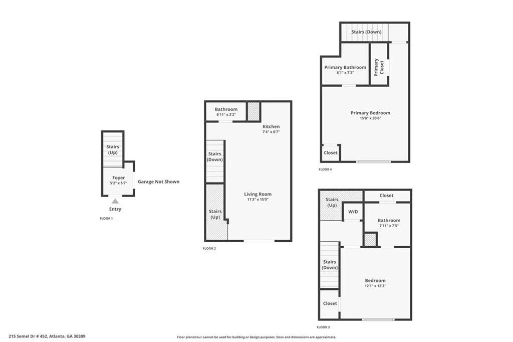 215 Semel Drive Nw Unit 452, Atlanta, Georgia 30309, 2 Bedrooms Bedrooms, ,2 BathroomsBathrooms,Residential,For Sale,215 Semel Drive Nw Unit 452,7671731