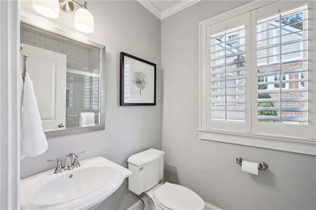 Main floor bathroom