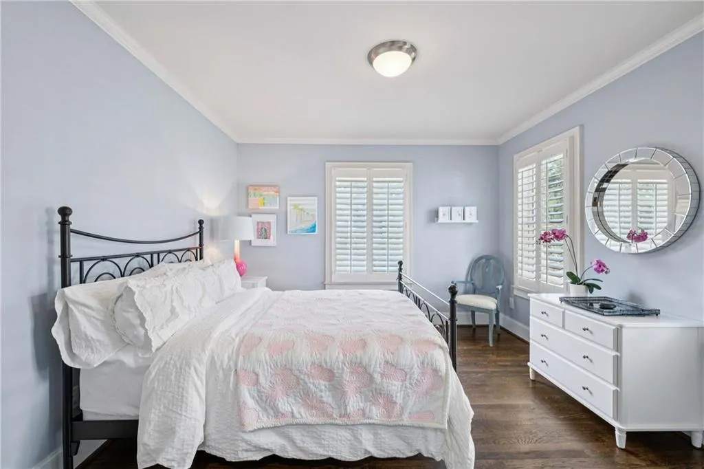 Main floor secondary bedroom