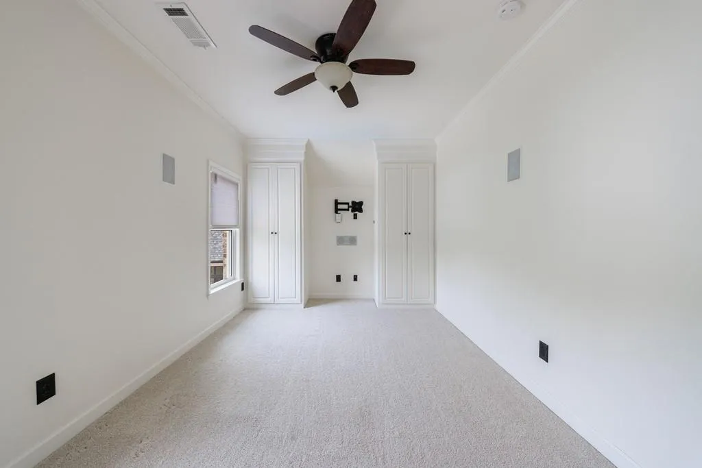 private suite on the upper level with bedroom, bath and bonus room