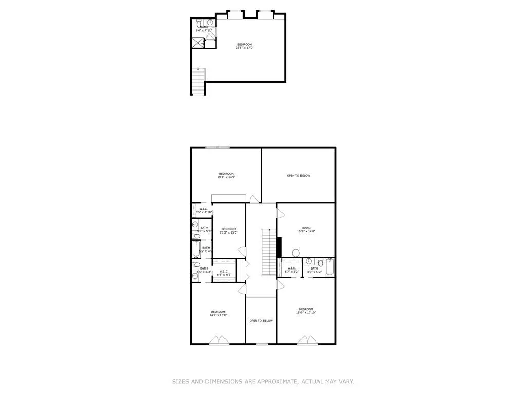 View of home floor plan