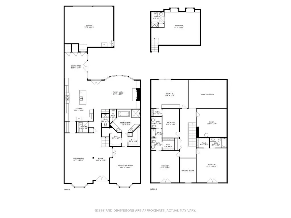 View of home floor plan