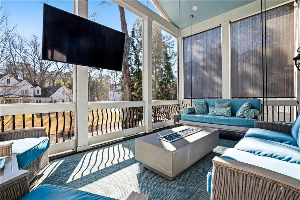Screen porch off of great room.