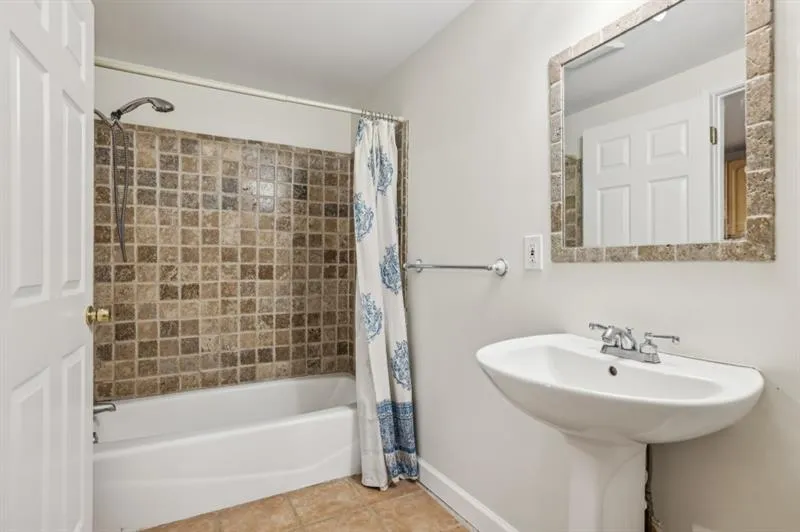 Daylight Terrace Level Bathroom