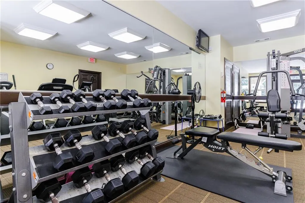 Fitness center - weights