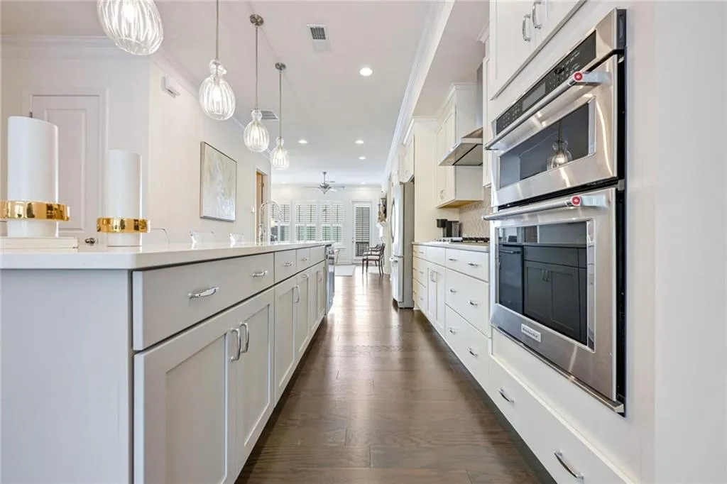 KitchenAid and Electrolux stainless appliances