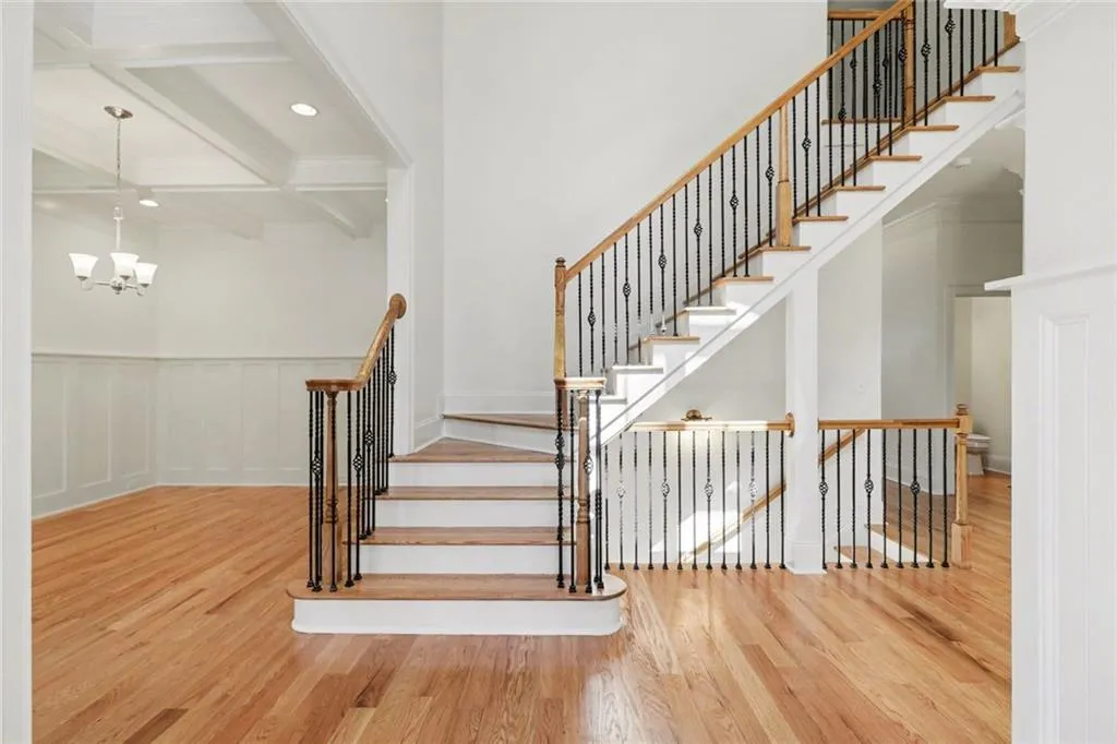 View Inside 2-Story Foyer