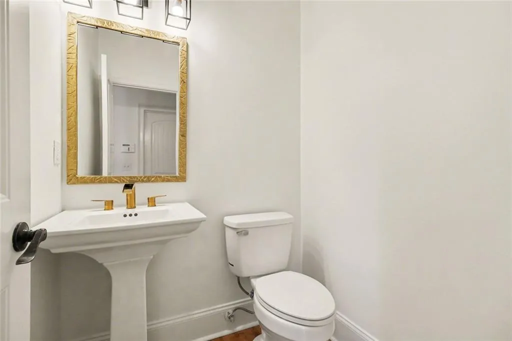 Powder Room on Main Level