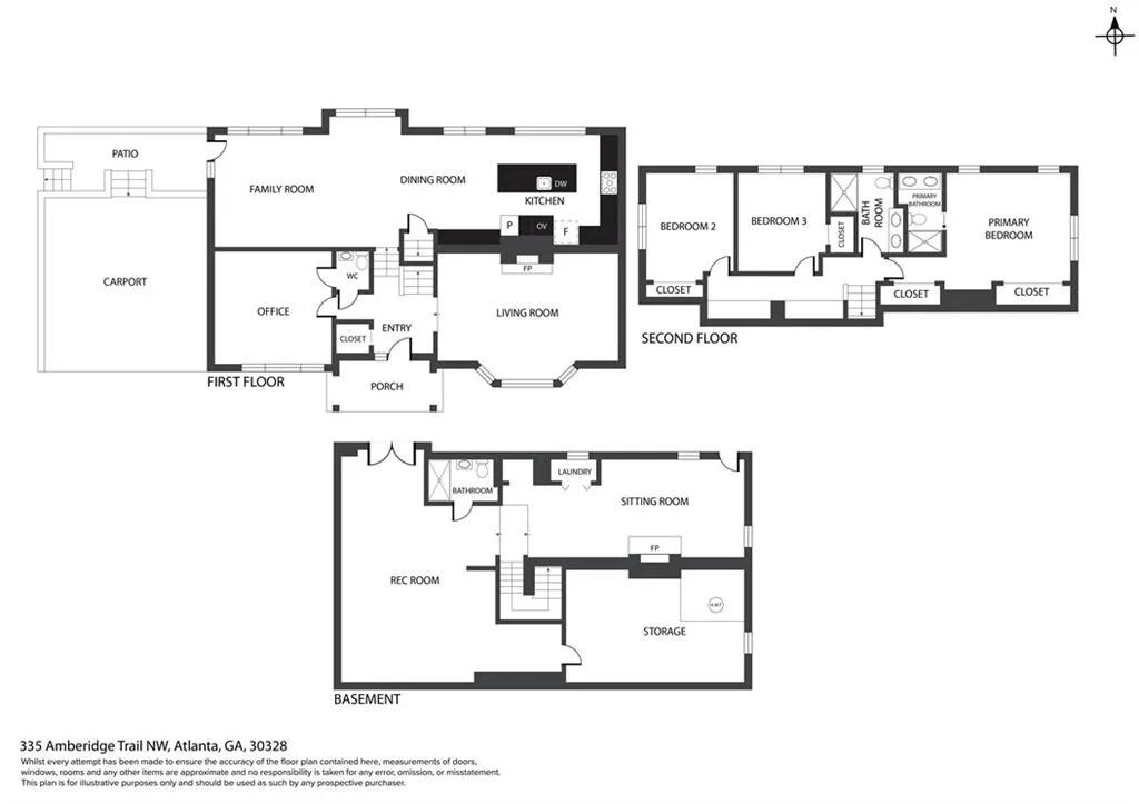 335 Amberidge Trail, Atlanta, Georgia 30328, 4 Bedrooms Bedrooms, ,3 BathroomsBathrooms,Residential,For Sale,335 Amberidge Trail,7625813