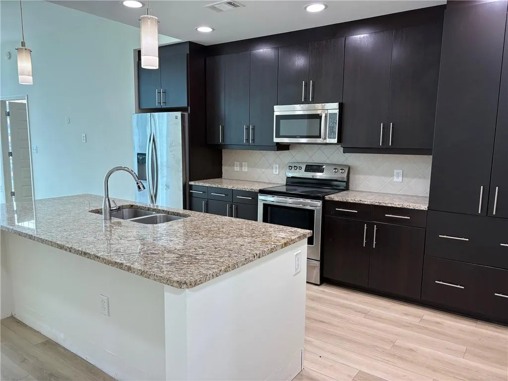 Kitchen with Stainless Steel Appliances