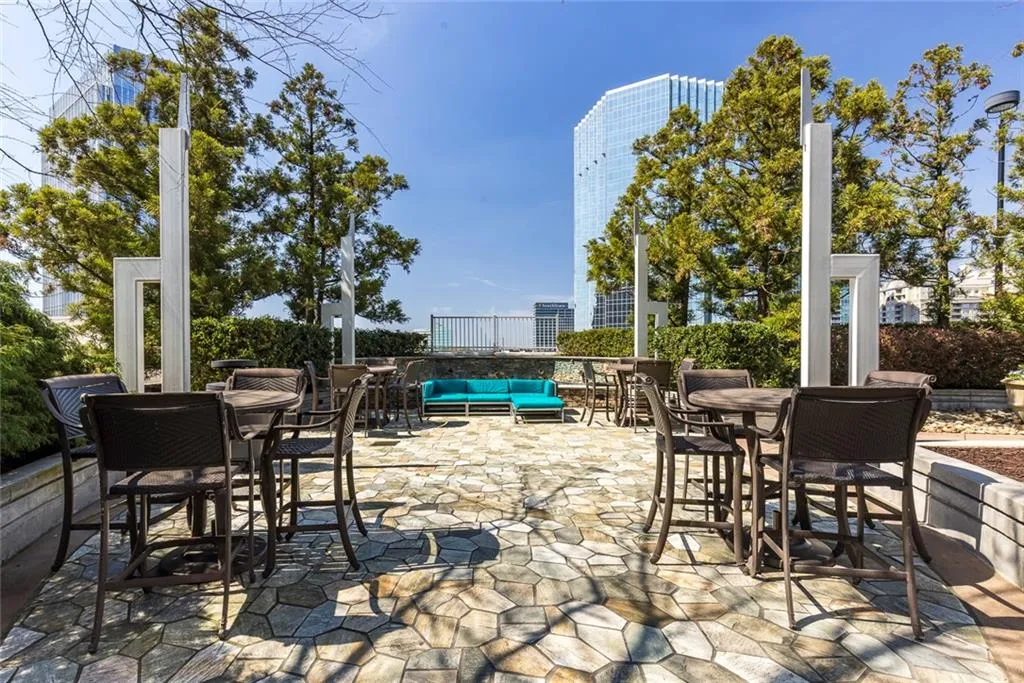 Rooftop lounge