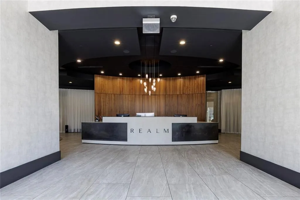View of welcome area
