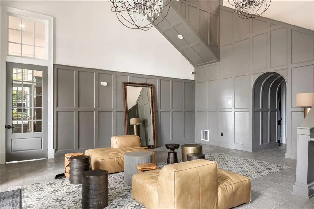 Common area featuring visible vents