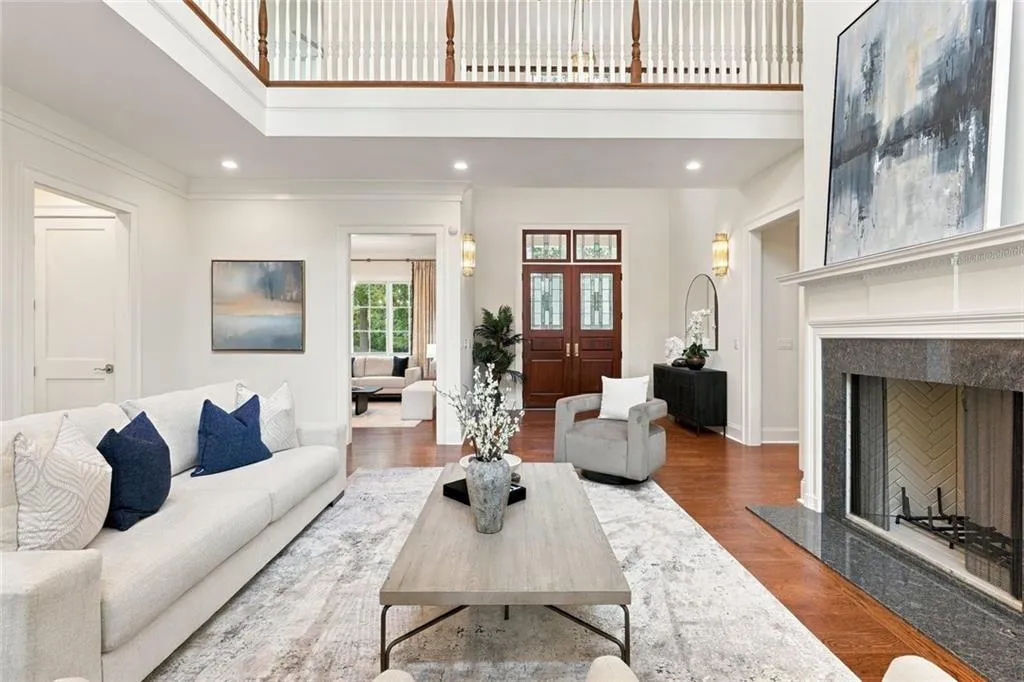 Great Room, Formal Living Room to the front and entry to the Bar to the left