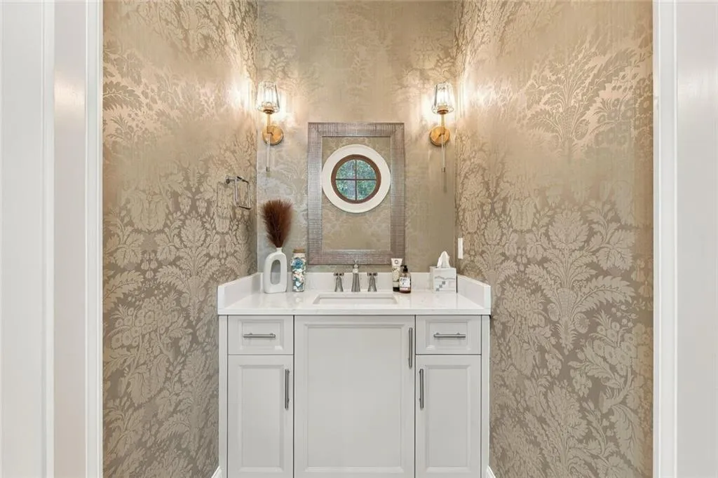Half Bath attached to Executive Office