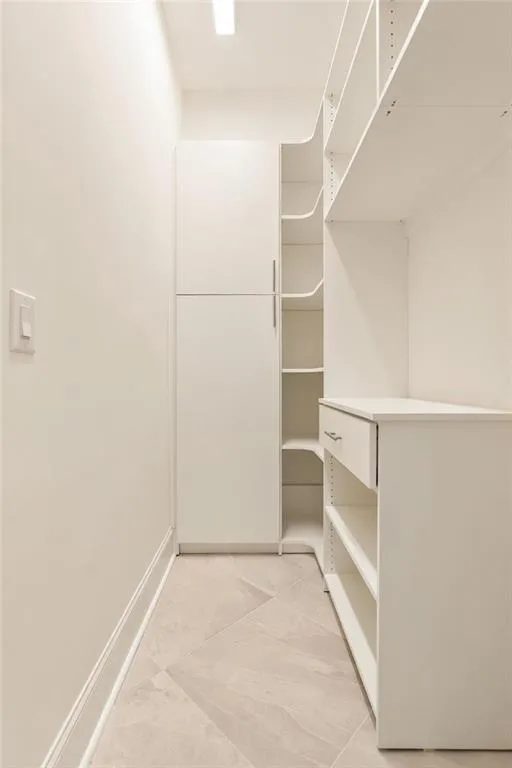 Service Closet near Garage