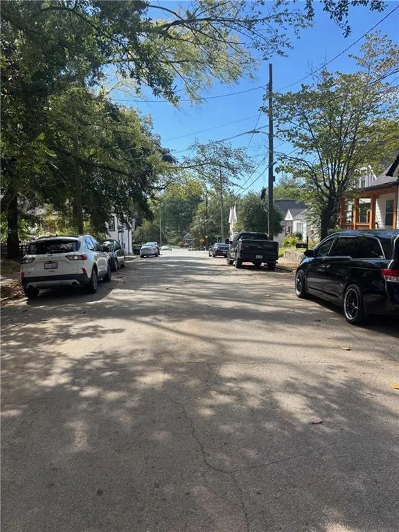 View of asphalt street