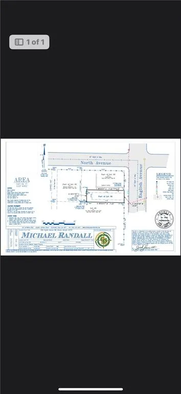 Survey map / technical document