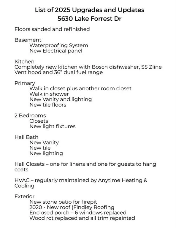 Thoughtful updates and upgrades