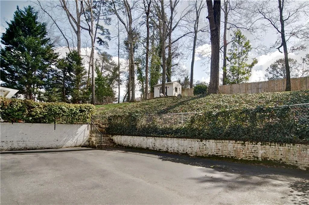 Big Turn-Around Area Behind the 2 Car Carport