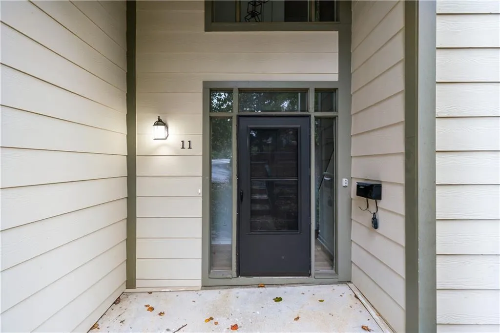 Entrance to property