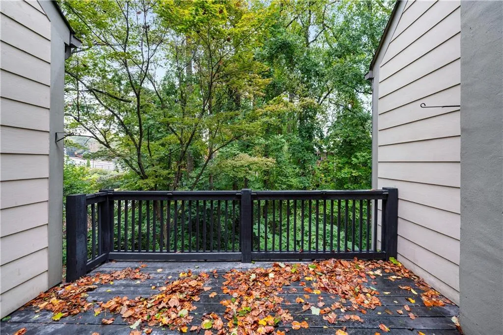 View of deck