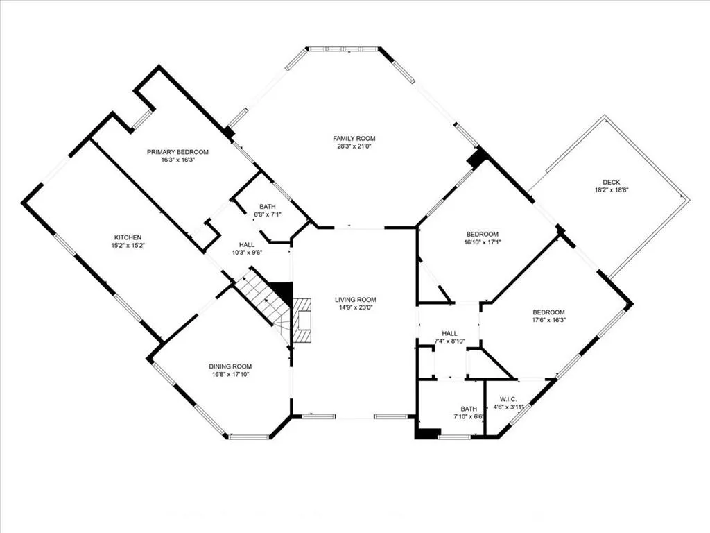 3061 Peachtree Drive Ne, Atlanta, Georgia 30305, 3 Bedrooms Bedrooms, ,2 BathroomsBathrooms,Residential,For Sale,3061 Peachtree Drive Ne,7656311