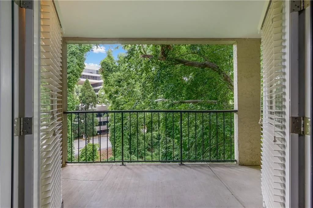 French Doors leading to balcony