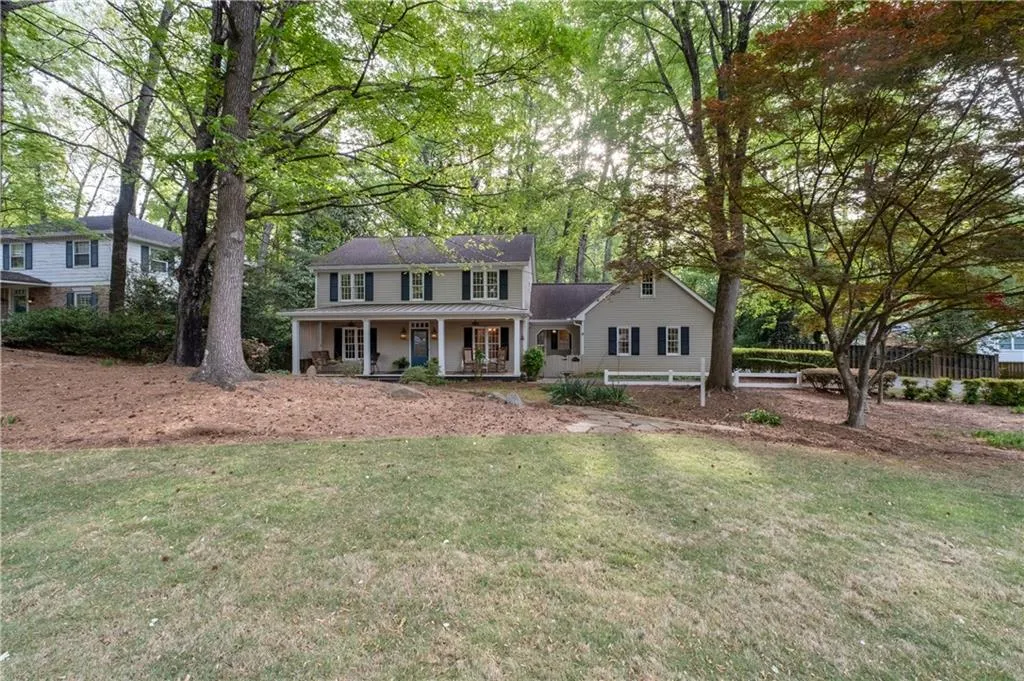 Large level lot! Professionally landscaped!