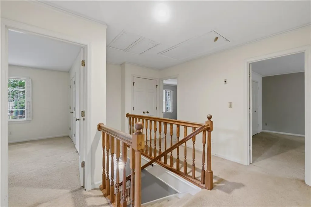 Upstairs are four good-sized bedrooms