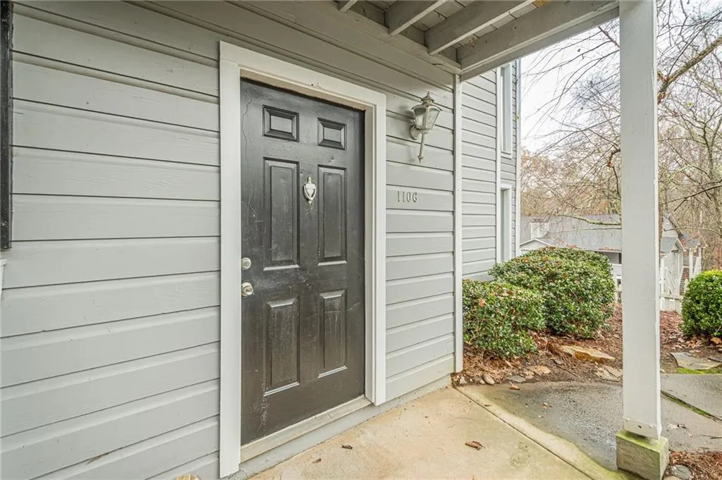 Entrance to property