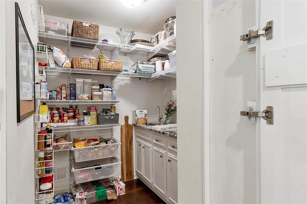 View of pantry