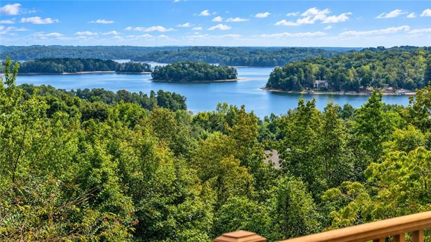 Expansive Lake Lanier views from all main living areas