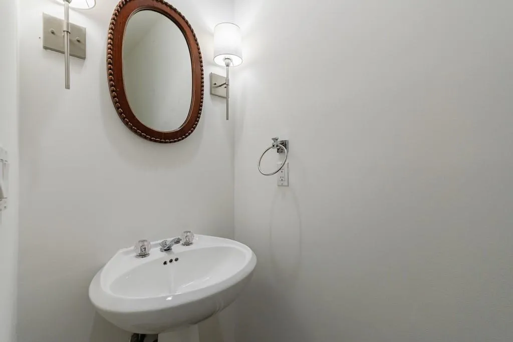 powder room on main level
