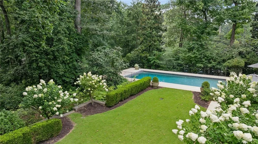 Back woods provide complete privacy