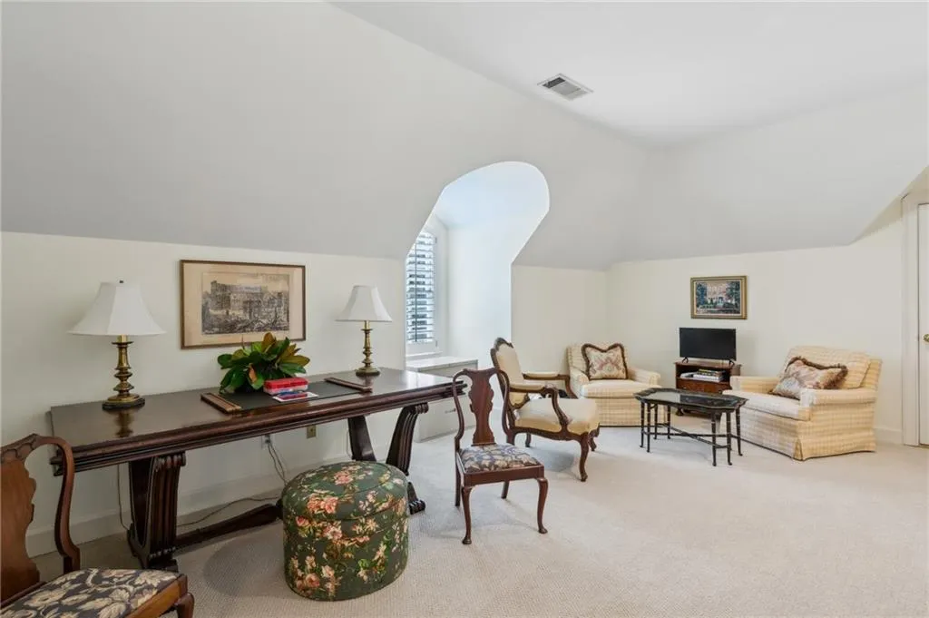 Upstairs playroom or sitting area