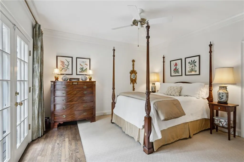 Guest bedroom on main leve