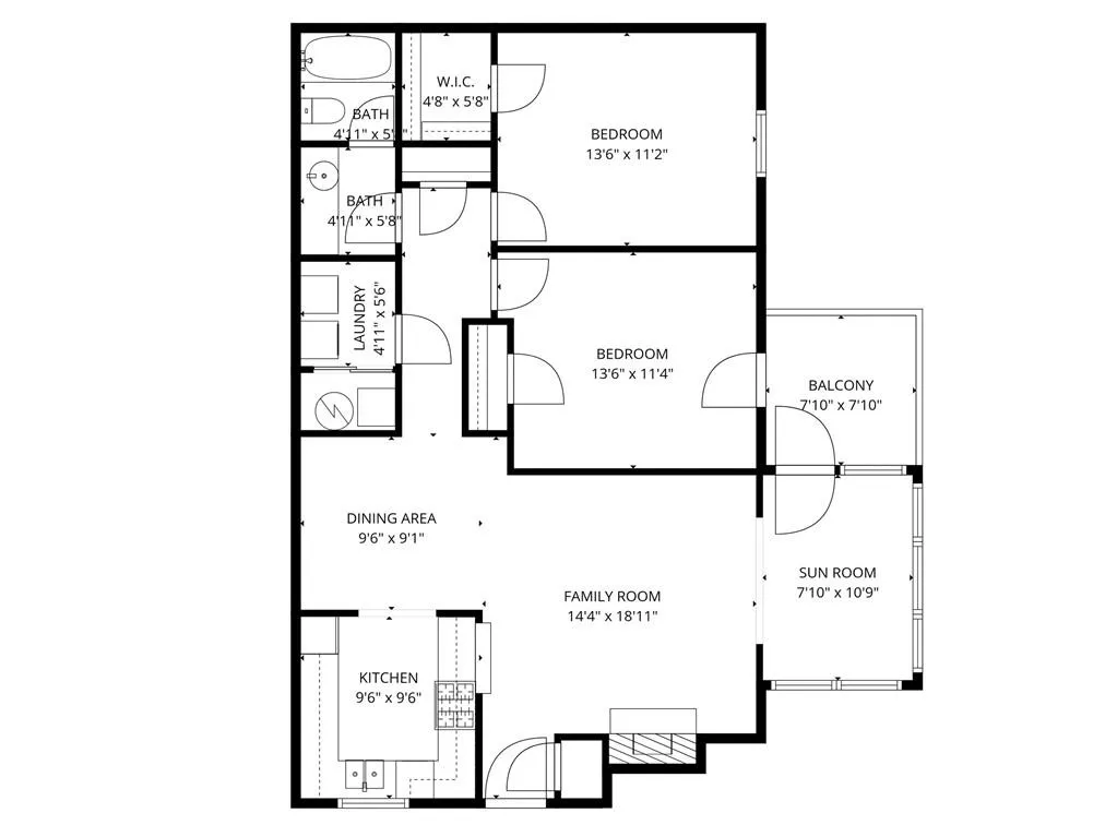 707 Gettysburg Place, Atlanta, Georgia 30350, 2 Bedrooms Bedrooms, ,1 BathroomBathrooms,Residential,For Sale,707 Gettysburg Place,7675420