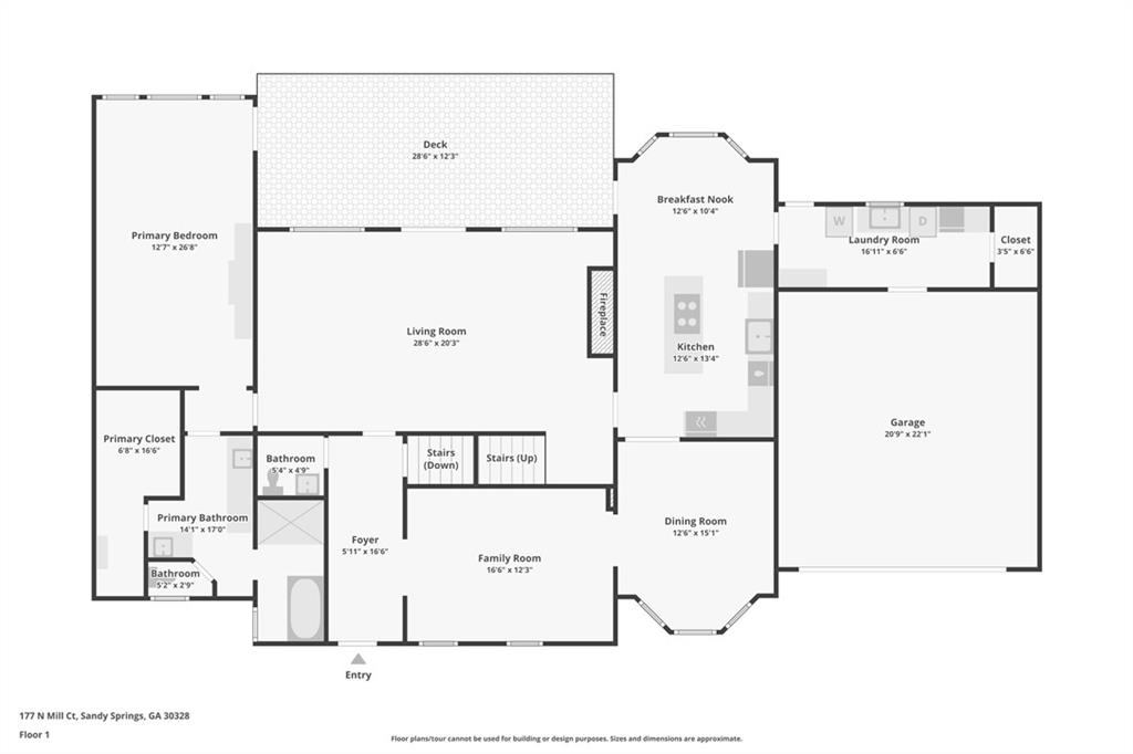 177 N Mill Court, Sandy Springs, Georgia 30328, 5 Bedrooms Bedrooms, ,4 BathroomsBathrooms,Residential,Sold,177 N Mill Court,7343988
