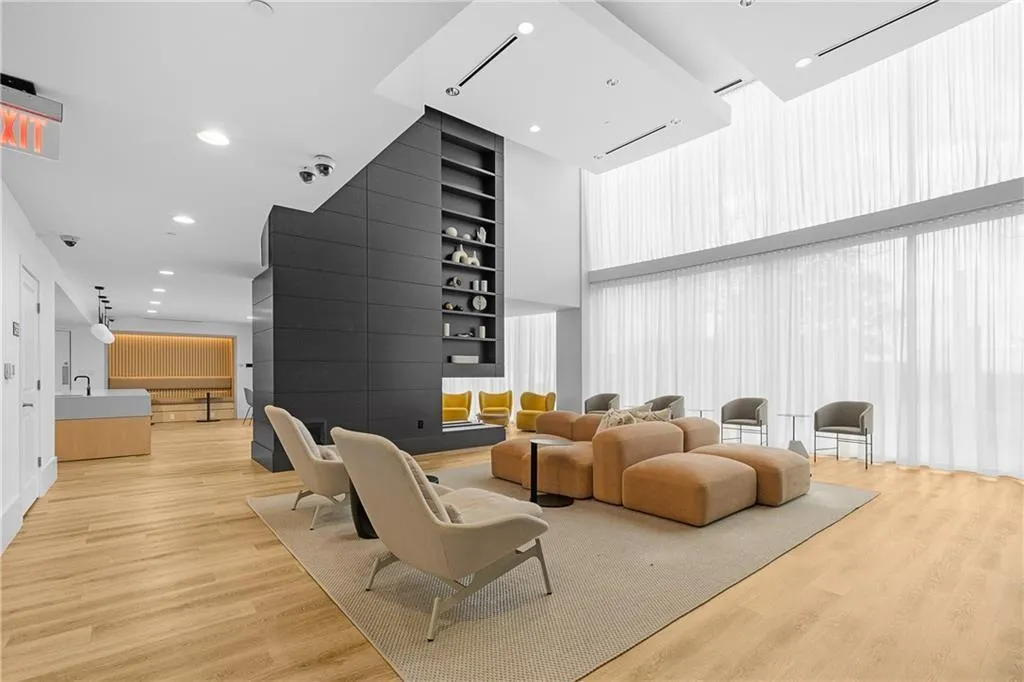 View of community lobby