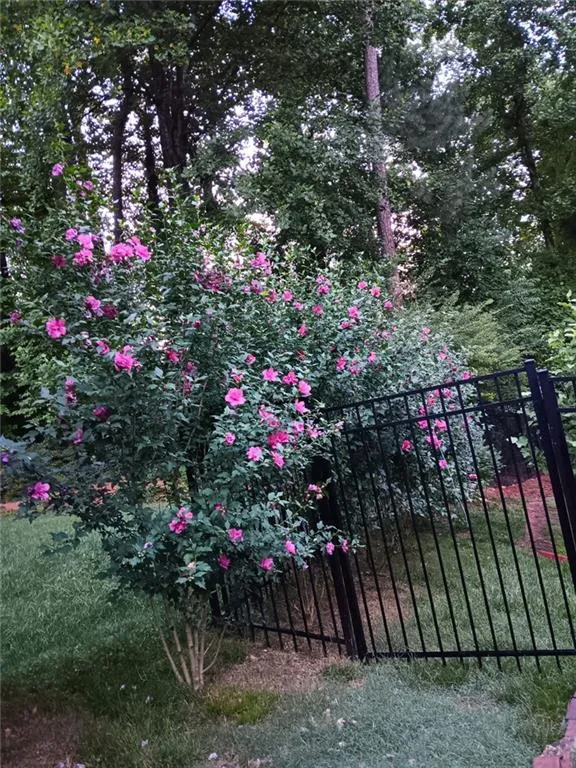 View of gate with fence