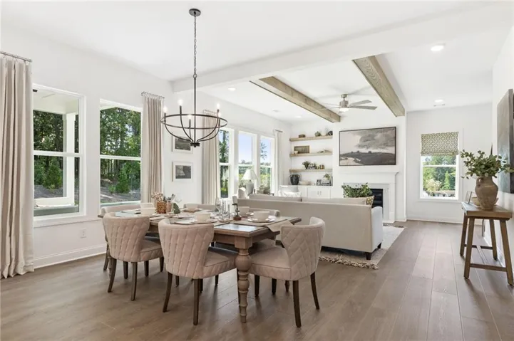 Model home respresentation only